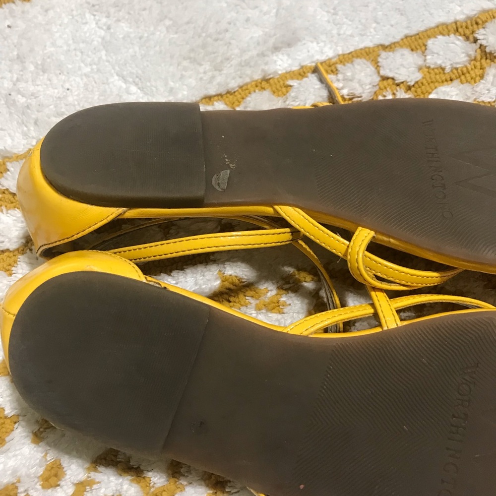 Mustard sandal’s - Picture 3 of 4